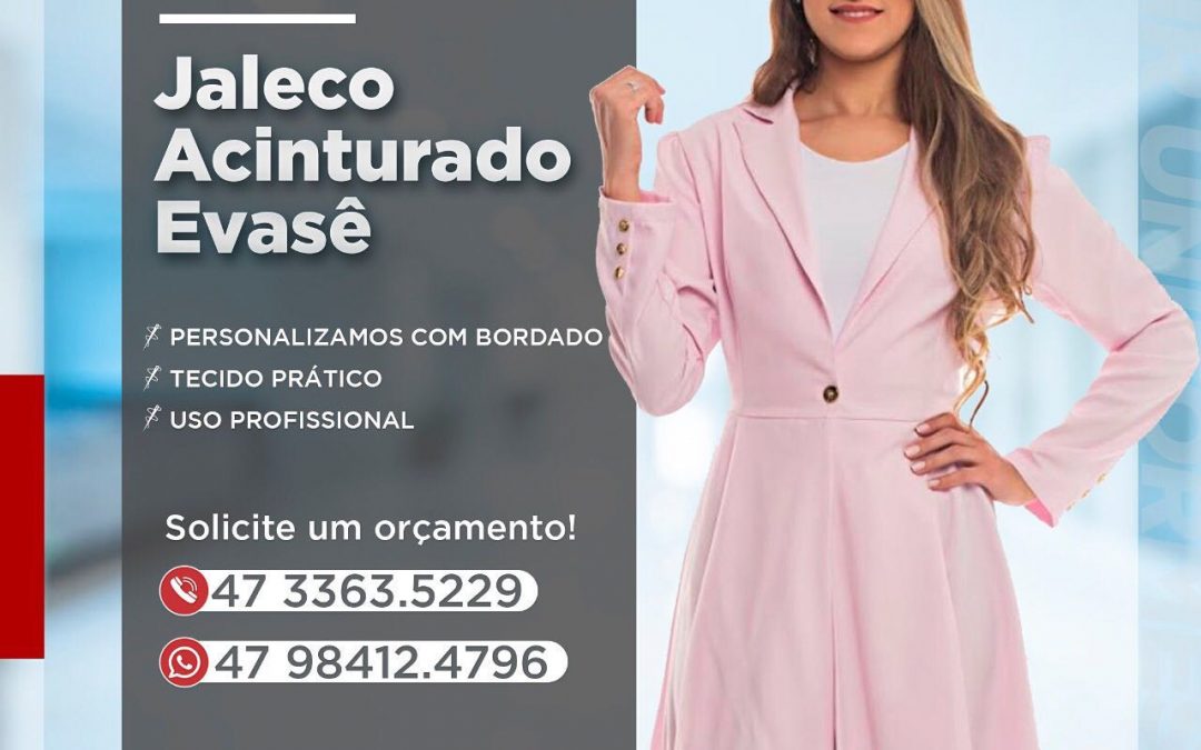 Jaleco Acinturado Evasê